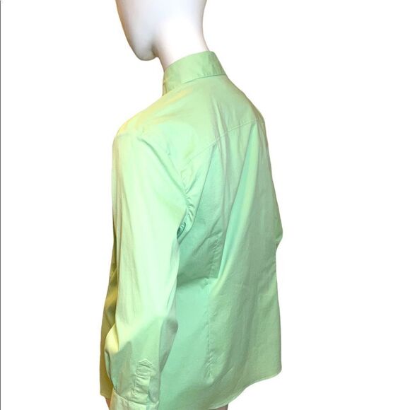Brooks Brothers Classic Fitted Button Down Oxford Shirt Mint Green Size … - Picture 3 of 11